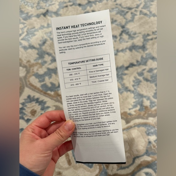 ROSILY Nano Titanium Flat Iron New in Box - Picture 6 of 6